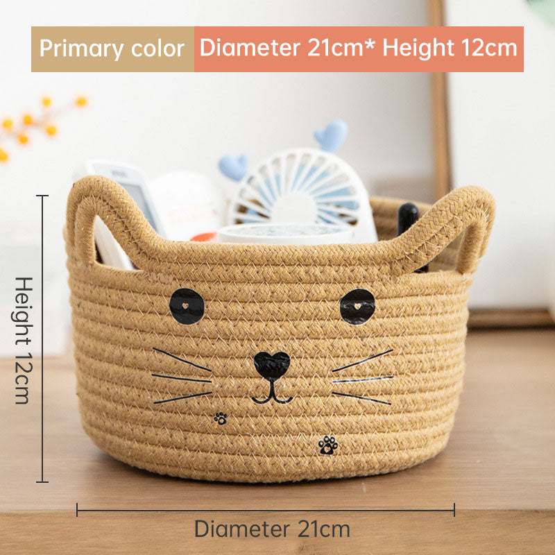 PANIER DE RANGEMENT EN CORDE DIFFERENTS MODELES