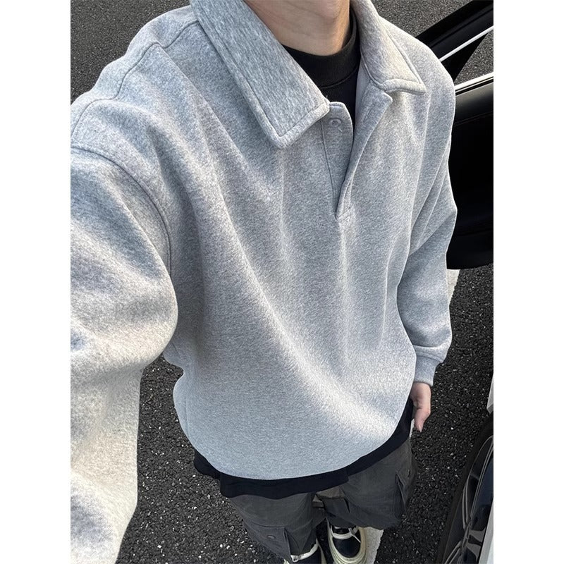 SWEAT COL POLO