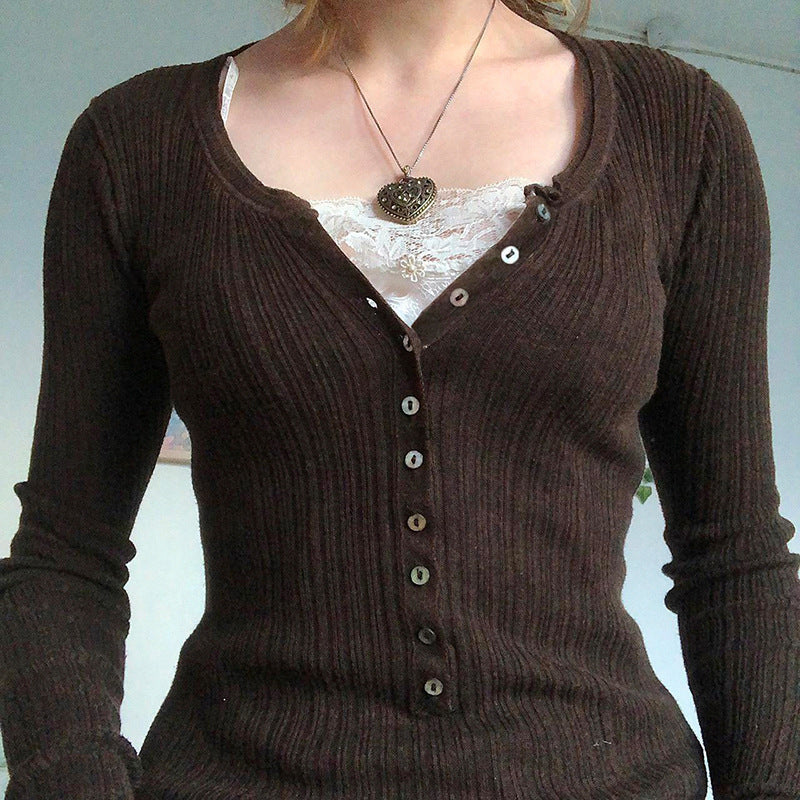PULL MARRON