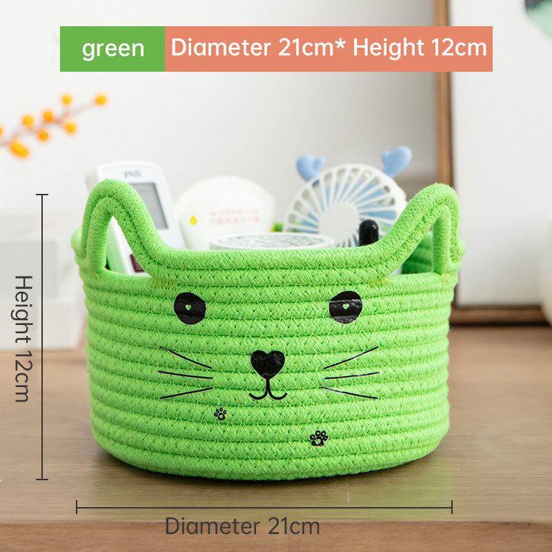 PANIER DE RANGEMENT EN CORDE DIFFERENTS MODELES
