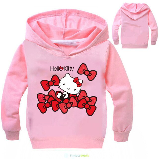 SWEAT A CAPUCHE HELLO KITTY