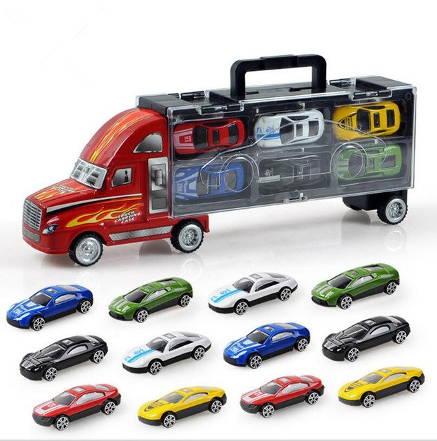 LOT 1 CAMION PLUS 12 VOITURES