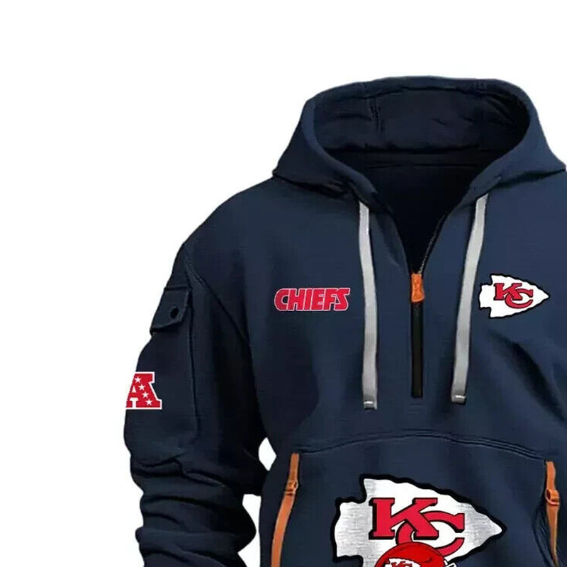 SWEAT A CAPUCHE ZIPPE