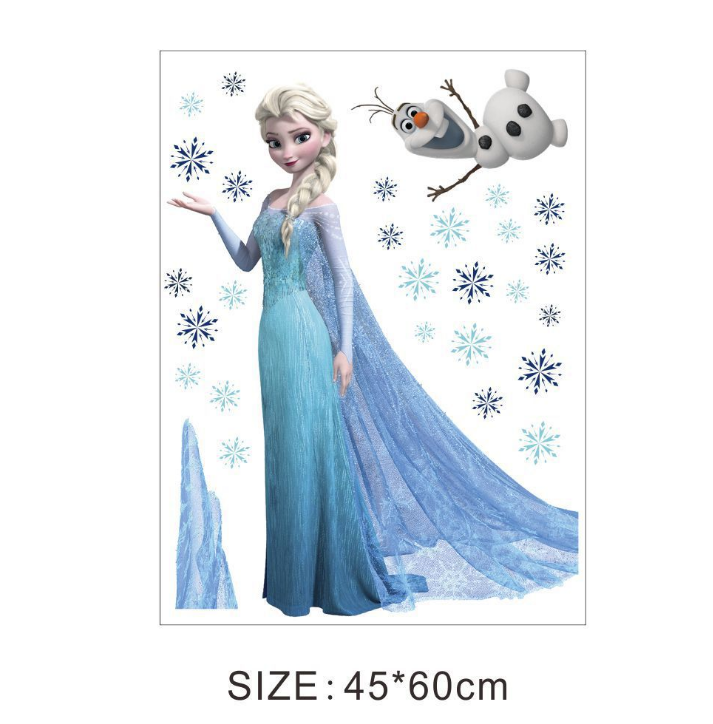AUTOCOLLANT MURAL REINE DES NEIGES