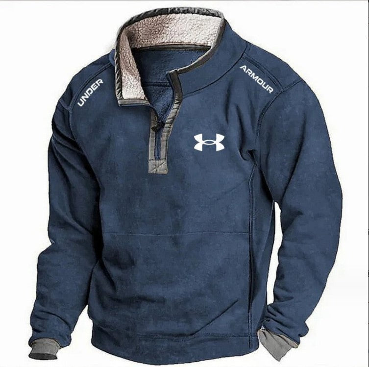 SWEAT AVEC COL MONTANT ET FERMETURE ECLAIR
