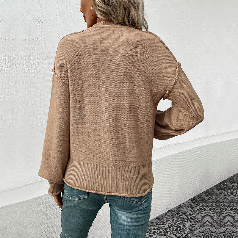 PULL A MANCHES LONGUES ET POCHE