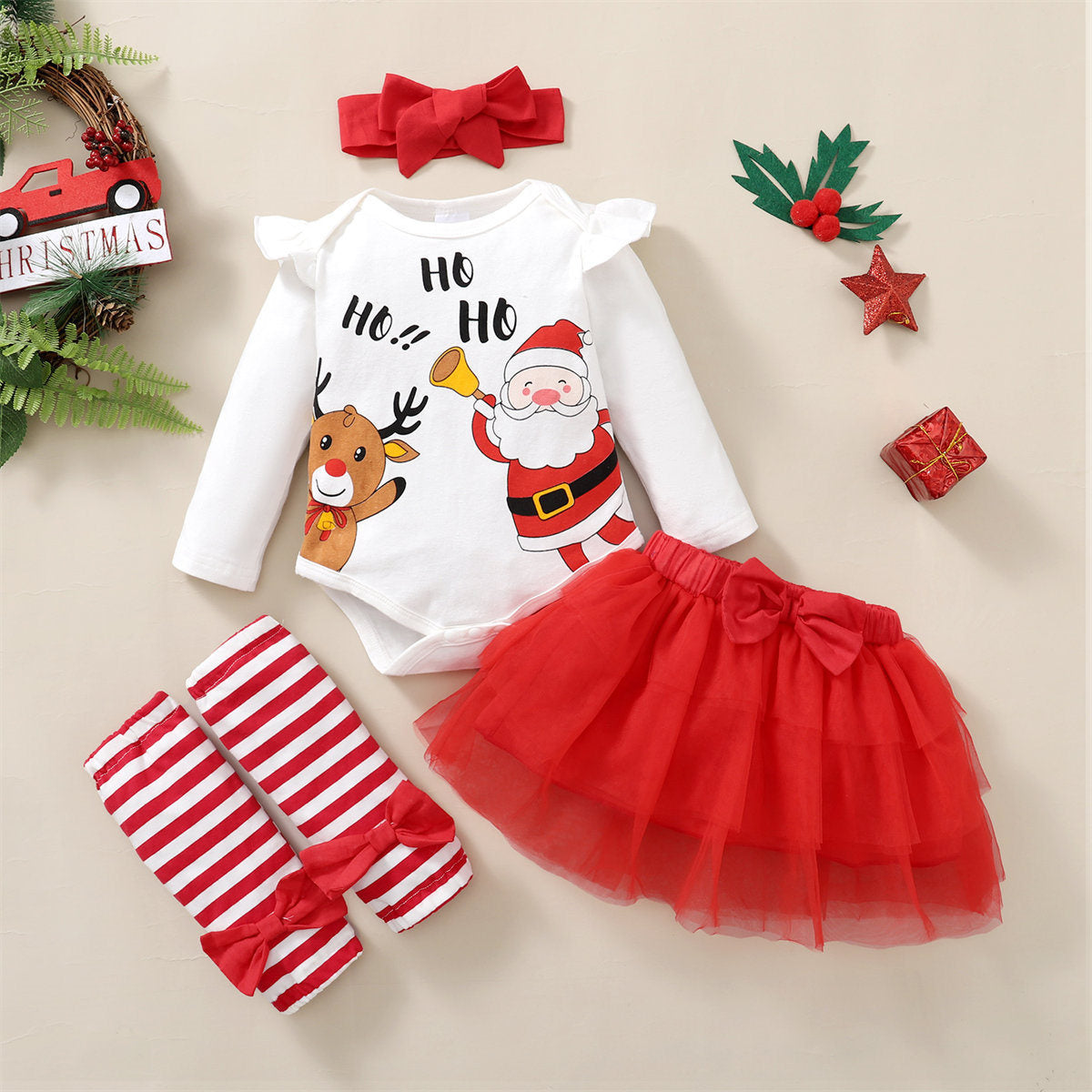 ROBE DE NOEL POUR BEBE