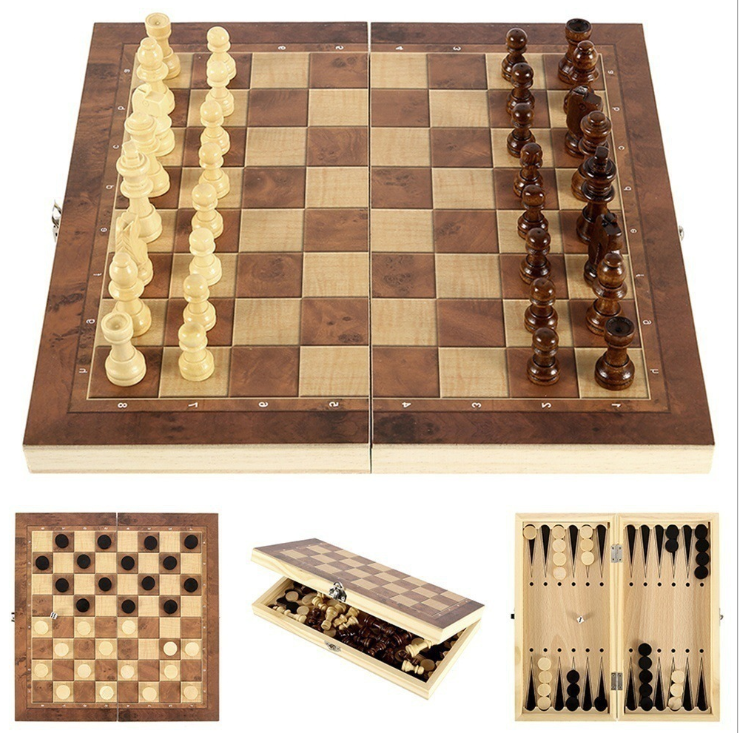 JEU DECHEC 3 EN UN AVEC DAME ET BACKDAMON