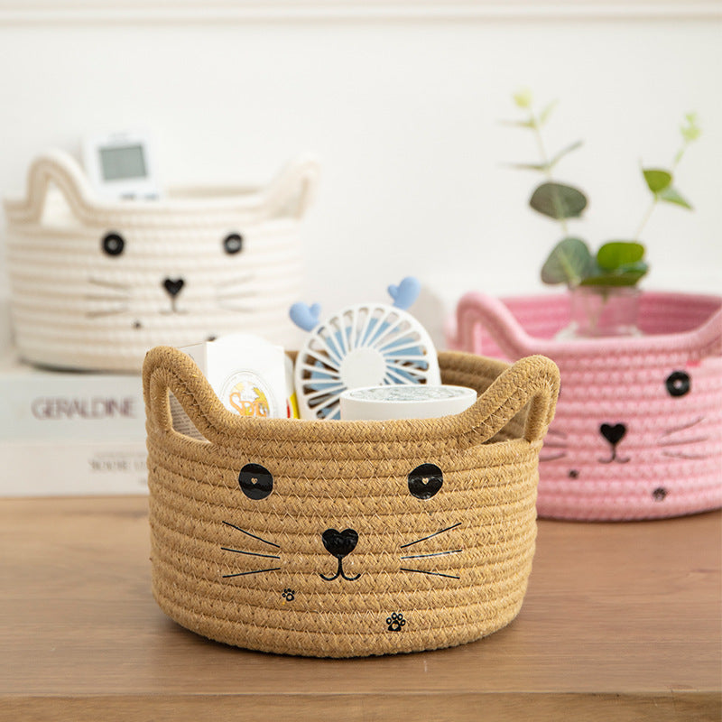 PANIER DE RANGEMENT EN CORDE DIFFERENTS MODELES
