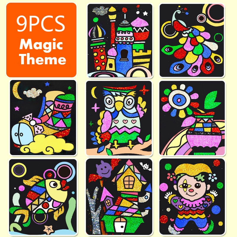 CARTE A GRATTER POUR ENFANTS 6 ANS ET PLUS