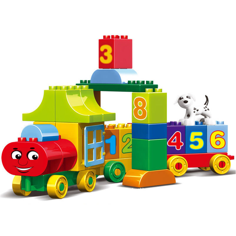 BLOCS DE CONSTRUCTION TRAIN 50 PIECES