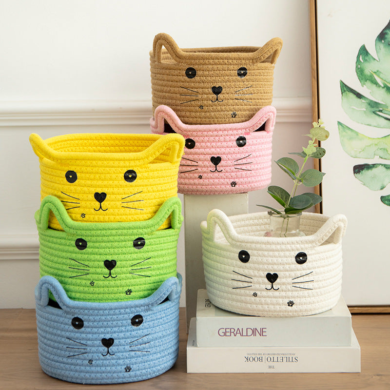 PANIER DE RANGEMENT EN CORDE DIFFERENTS MODELES