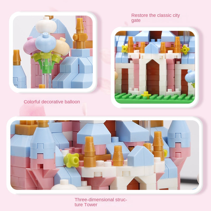 BLOC DE CONSTRUCTION CHATEAU DE PRINCESSE