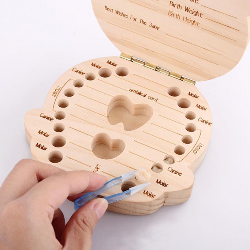 BOITE A DENT DE LAIT EN BOIS