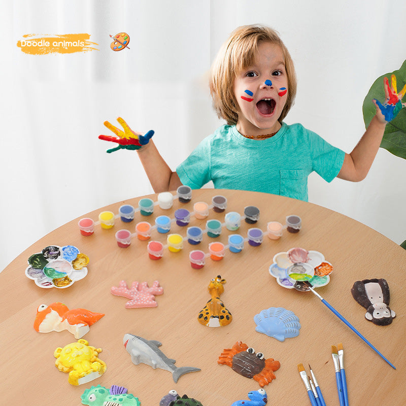 SET DE MOULAGE ET PEINTURE DIFFERENTS MODELES
