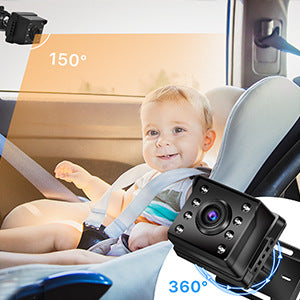 CAMERA BEBE DE VOITURE