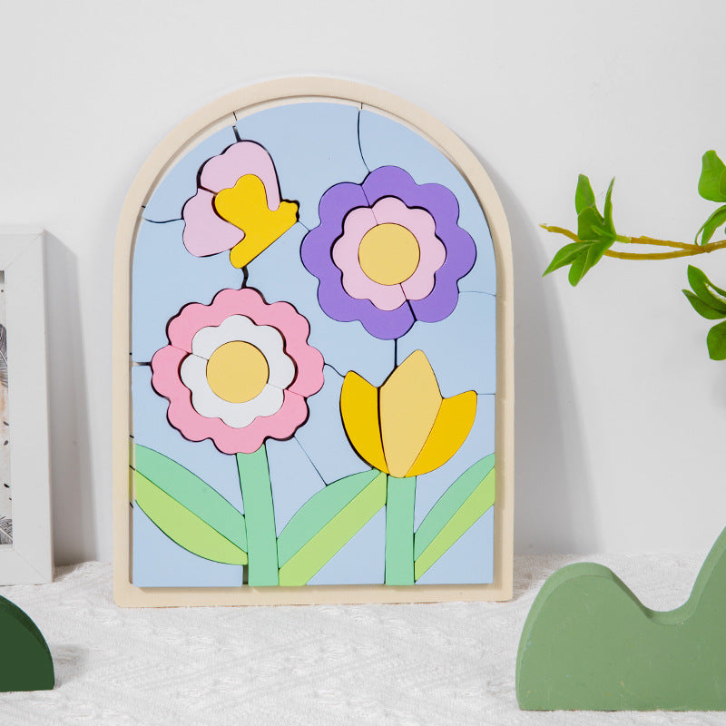 PUZZLE 3D EN BOIS