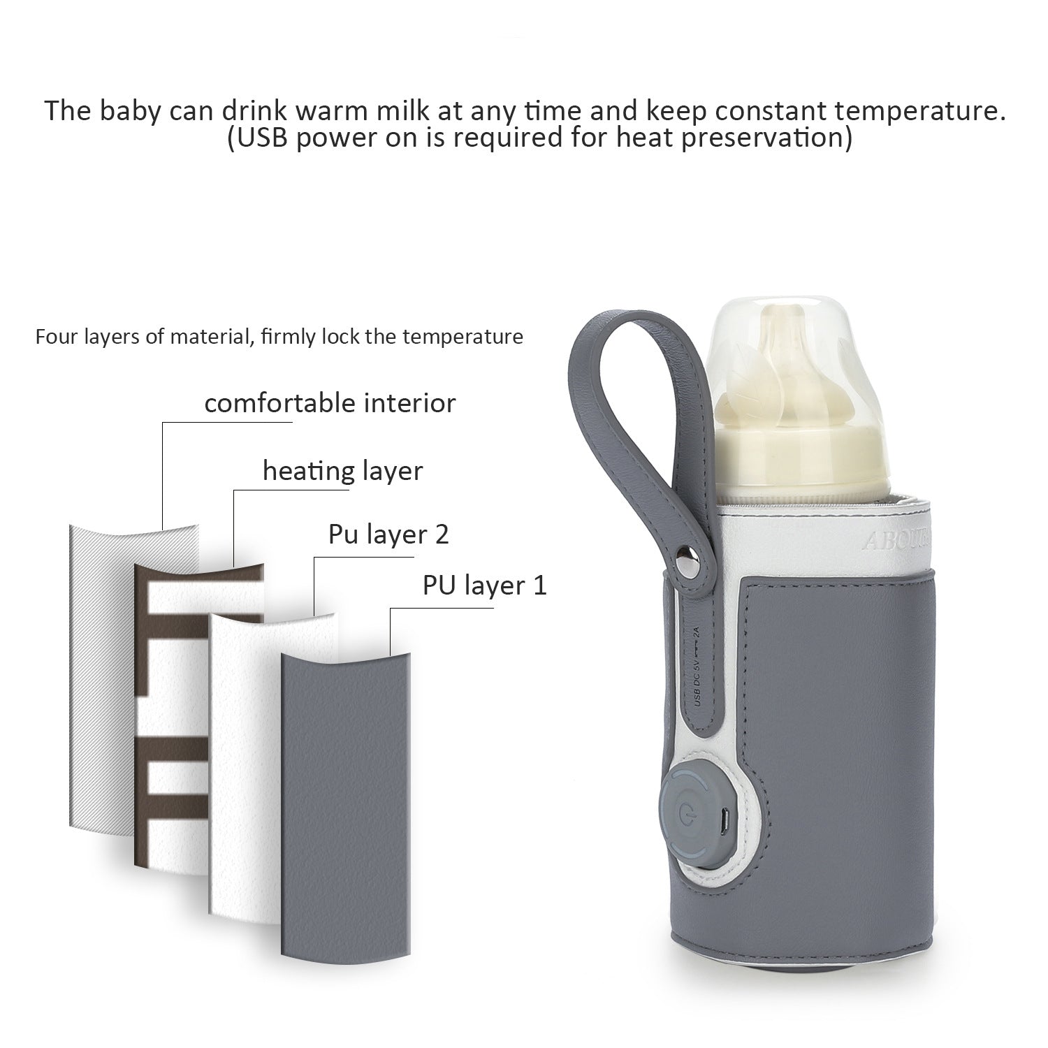 SAC CHAUFFANT POUR LAIT
