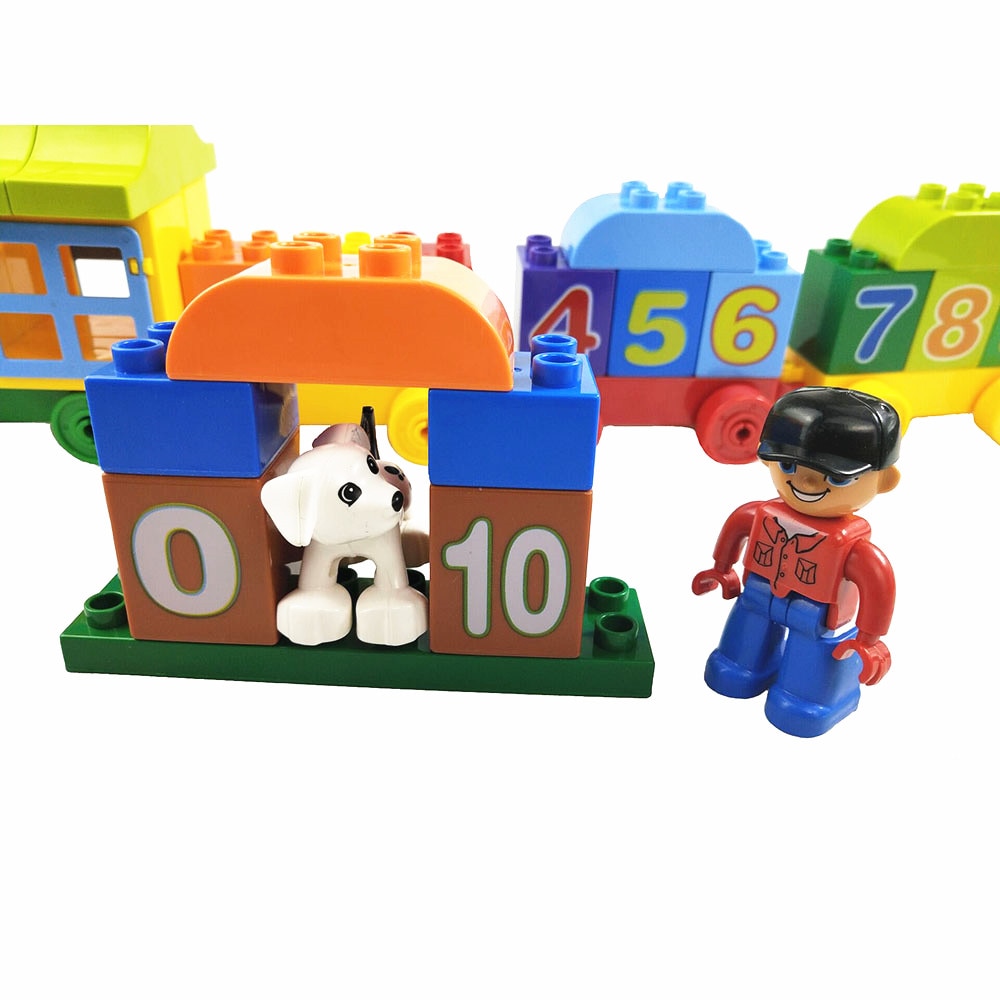BLOCS DE CONSTRUCTION TRAIN  50 PIECES
