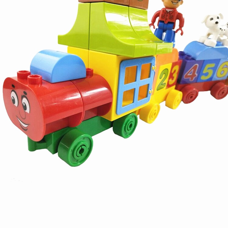 BLOCS DE CONSTRUCTION TRAIN  50 PIECES
