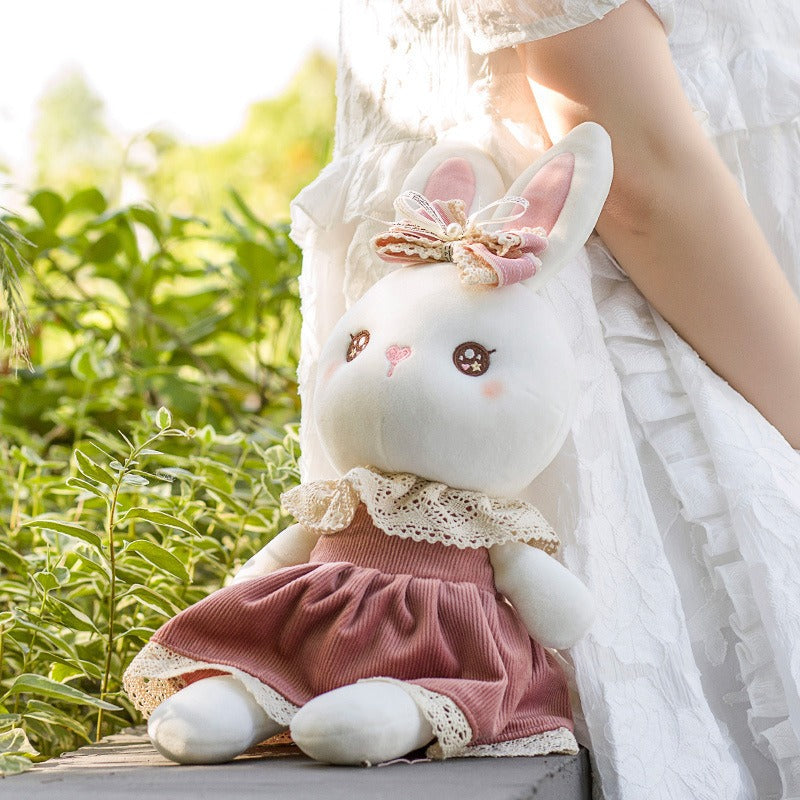 Poupée Lapin Lolita - Peluche Douce Style Kawaii - 25cm/35cm/45cm