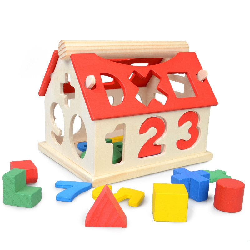 JOUET EN BOIS MAISON