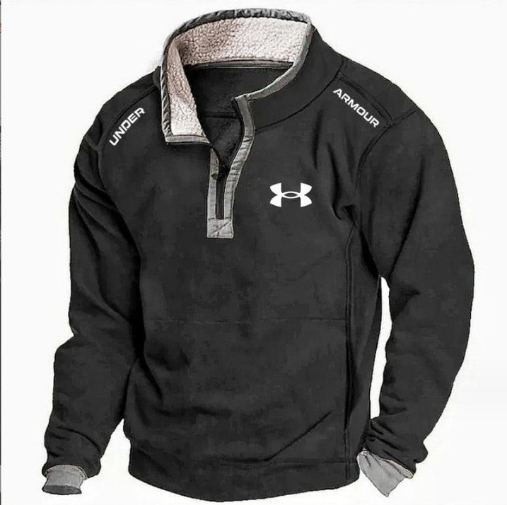 SWEAT AVEC COL MONTANT ET FERMETURE ECLAIR