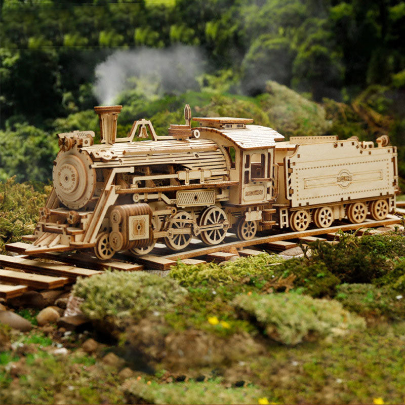 PUZZLE 3D TRAIN EN BOIS