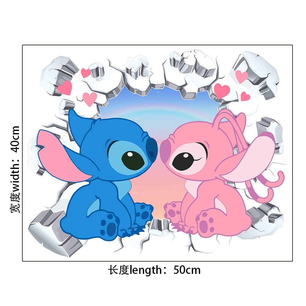AUTOCOLLANT MURAL STITCH