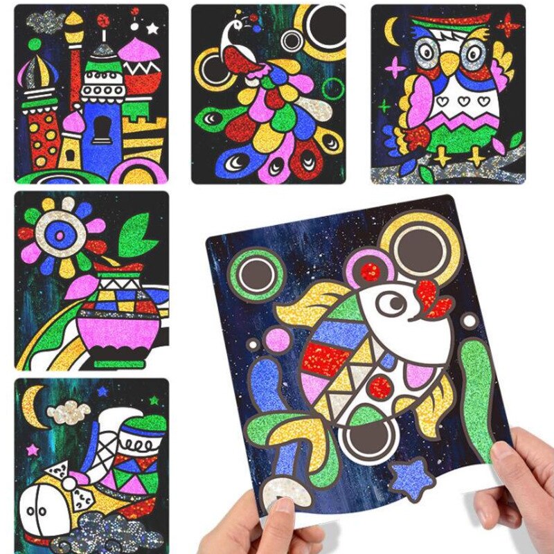 CARTE A GRATTER POUR ENFANTS 6 ANS ET PLUS