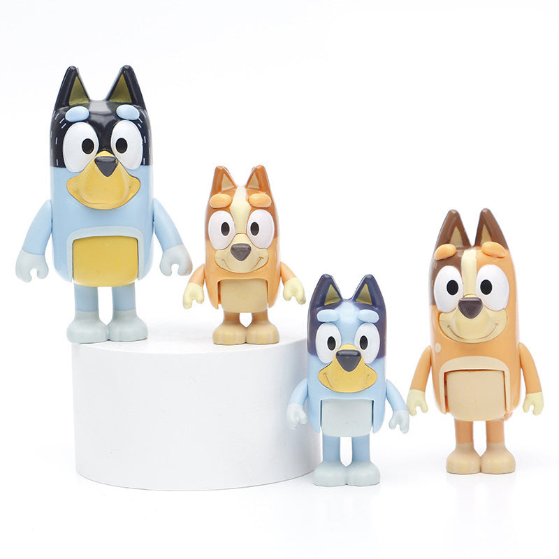 LOT FIGURINE BLUEY