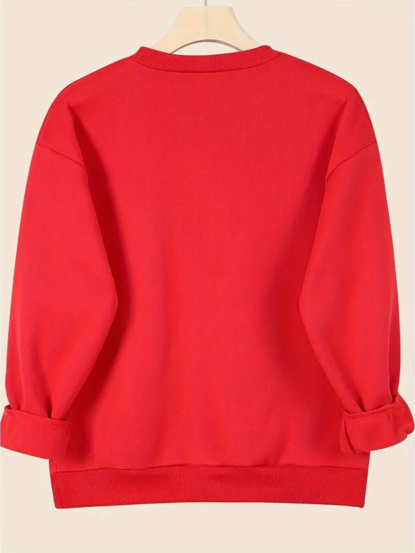 SWEAT A MANCHES LONGUES IMPRIME NOEL