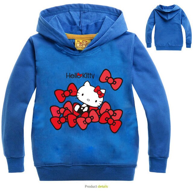 SWEAT A CAPUCHE HELLO KITTY