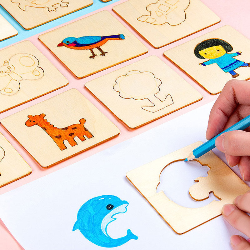 JOUET EN BOIS POUR DESSINER