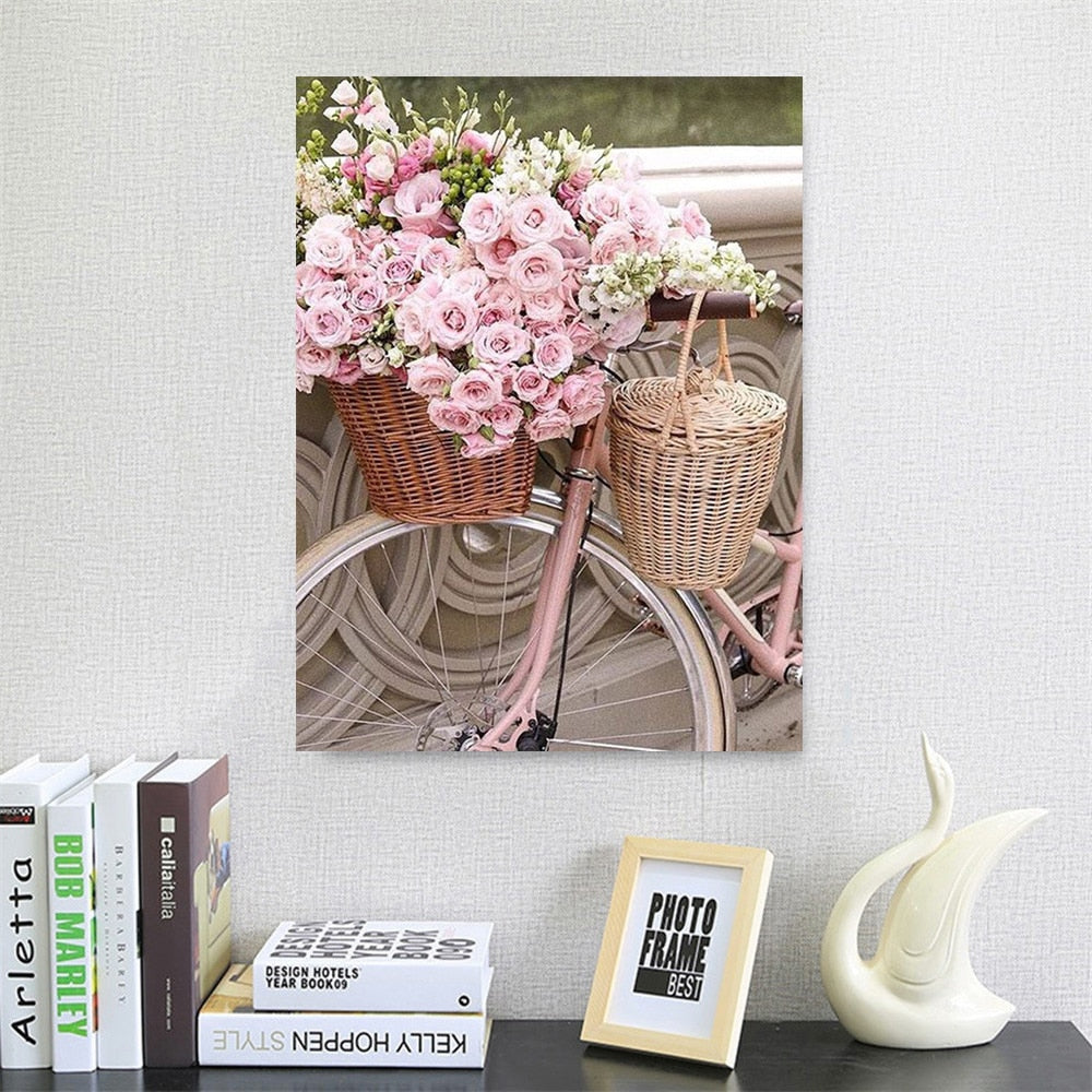Diamond Painting - FLEURS  4 MODELES DIFFERENTES TAILLES ET FORMES