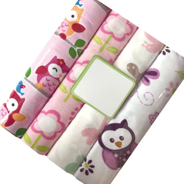 LOTS DE 4 COUVERTURES POUR BEBE