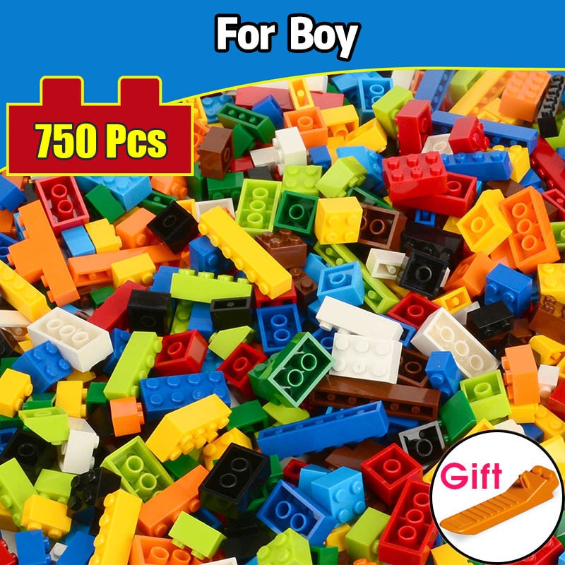 BLOCS DE CONSTRUCTION DIFFERENTES QUANTITES POUR GARCON ET FILLE