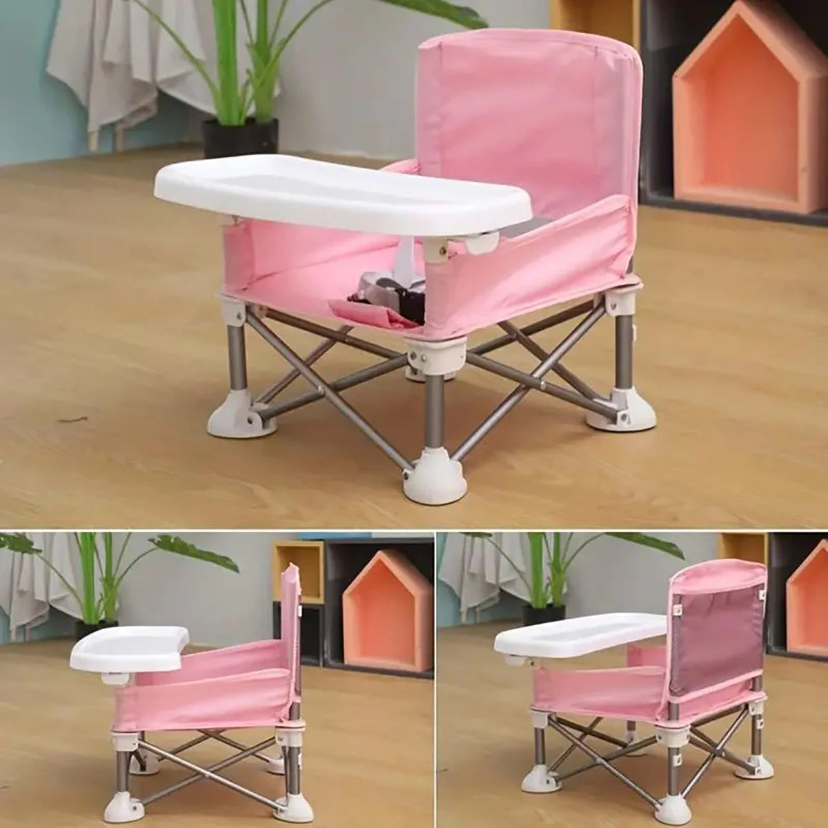 CHAISE DE TABLE A MANGER PORTABLE