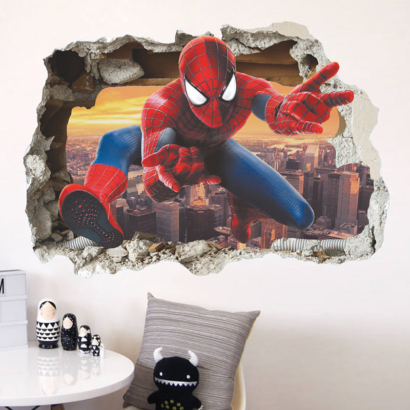 AUTOCOLLANT MURAL SPIDERMAN