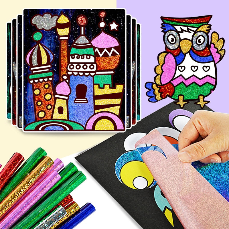 CARTE A GRATTER POUR ENFANTS 6 ANS ET PLUS