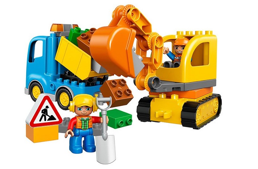 LEGO DUPLO CAMION PELLETEUSE
