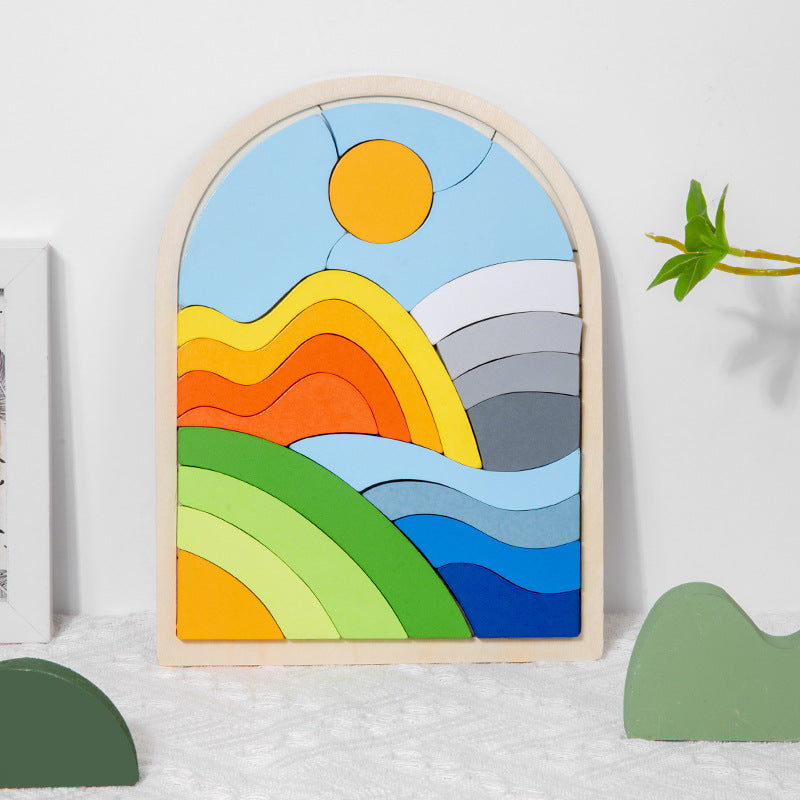 PUZZLE 3D EN BOIS
