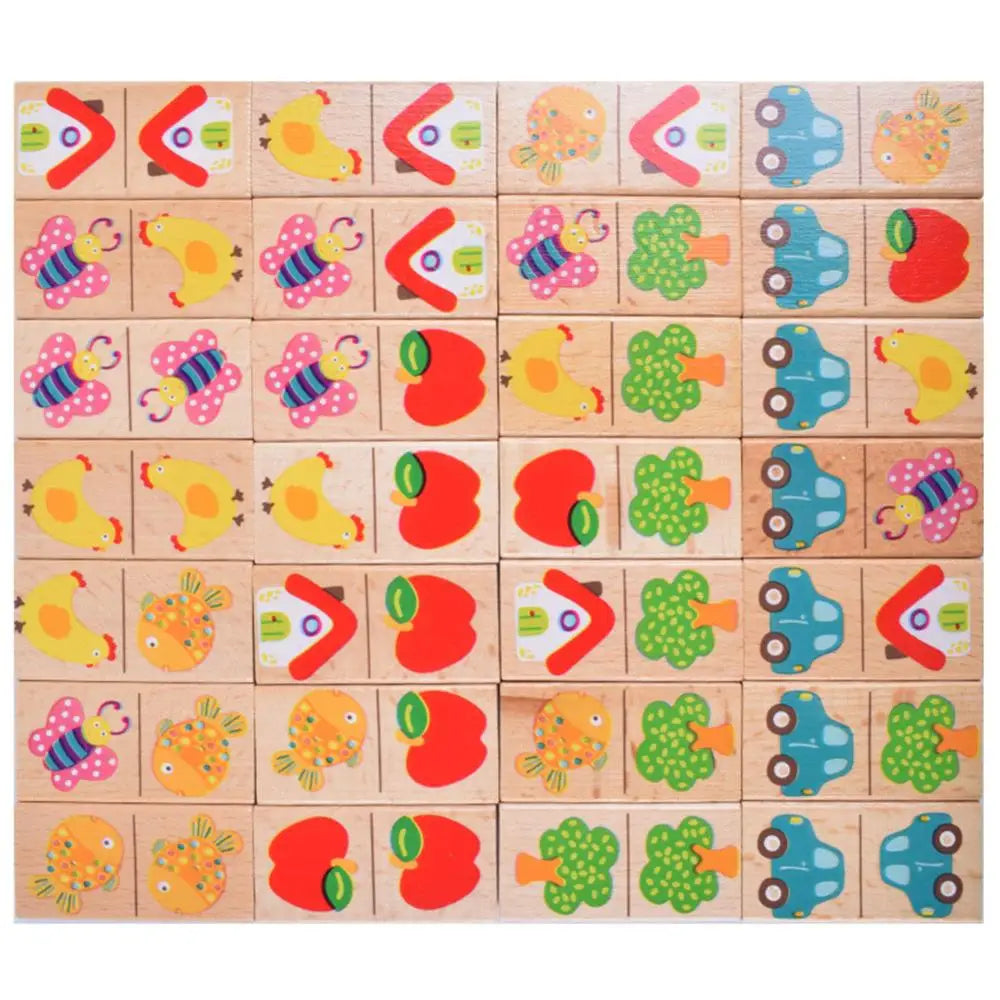 DOMINO EN BOIS