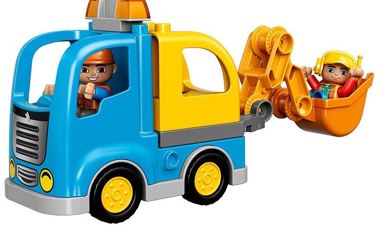 LEGO DUPLO CAMION PELLETEUSE