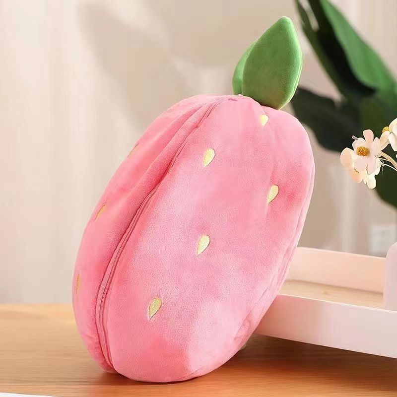 PELUCHE LAPIN TRANSFORMEE EN FRUIT