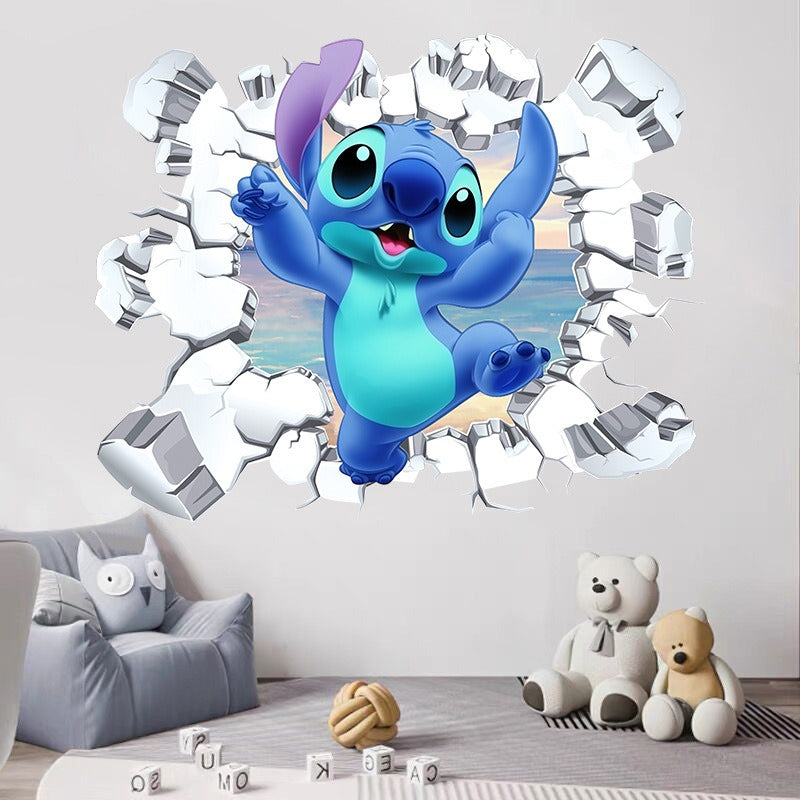 AUTOCOLLANT MURAL STITCH