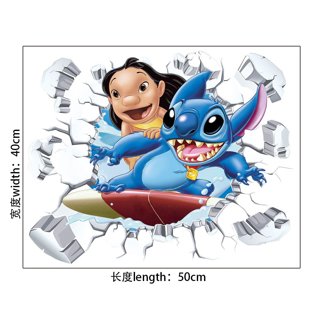 AUTOCOLLANT MURAL STITCH