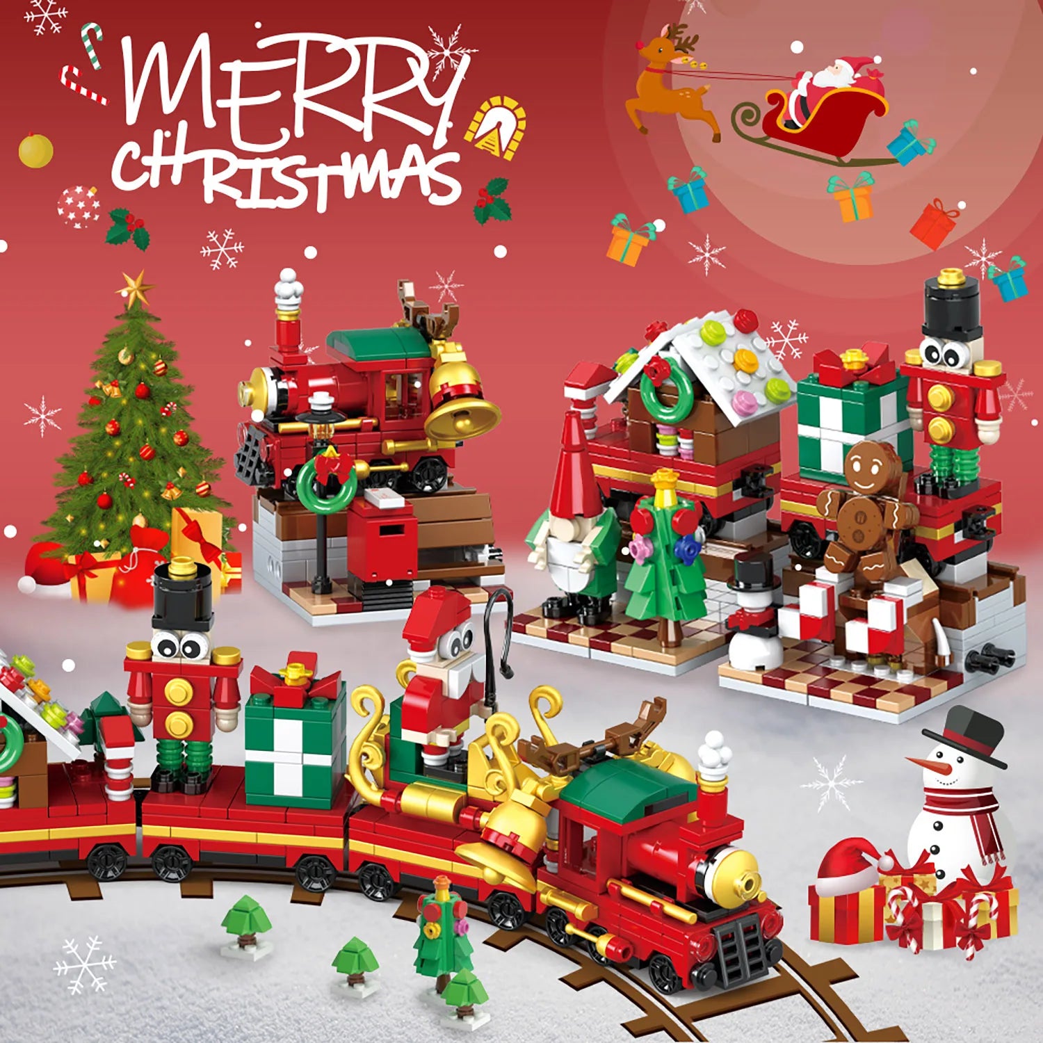 CALENDRIER DE LAVENT TRAIN DE NOEL
