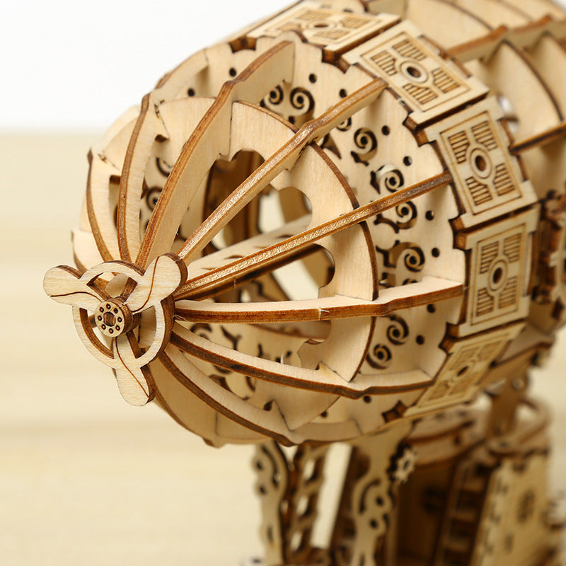 PUZZLE 3D DIRIGEABLE EN BOIS