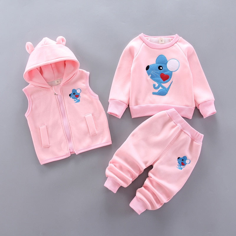 ENSEMBLE 3 PIECES BEBE